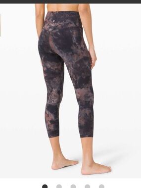 Lululemon Align Crop 23”, size 8, GUC, Diamond Dye